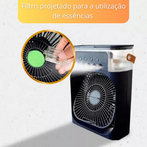 Fan Air™ - Mini Ar condicionado portátil - Leve para onde for