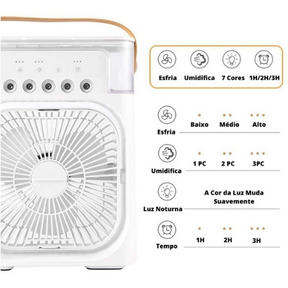 Fan Air™ - Mini Ar condicionado portátil - Leve para onde for