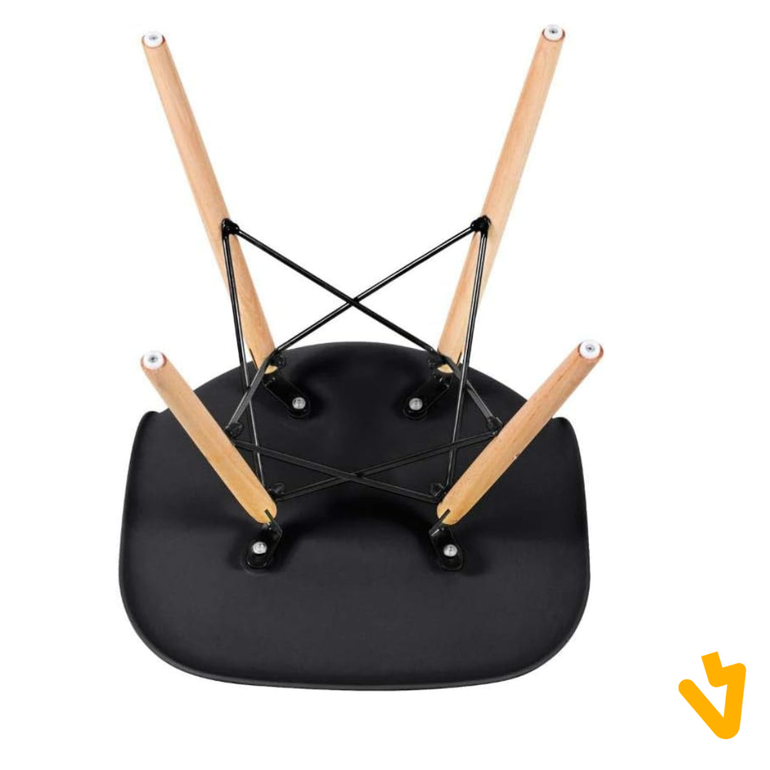 Kit 4 Cadeiras SeatVHM™ -  Charles Eames Eiffel Dsw